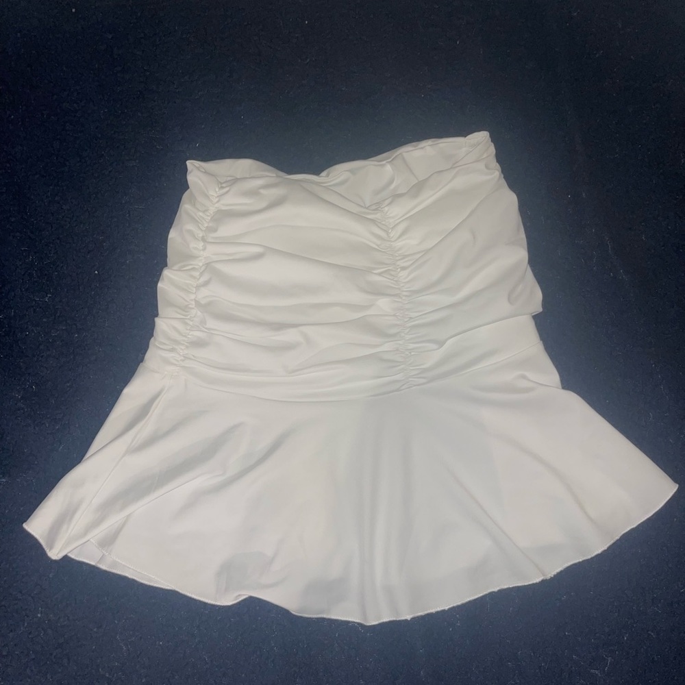 White skirt